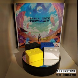 Rangements imprimés en 3D pour le jeu Space Gate Odyssey