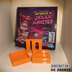 Rangements imprimés en 3D pour le jeu Attack of the Jelly Monster