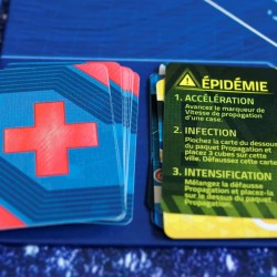Pandemic Zone Rouge Amérique du Nord jeu de société carte épidémie
