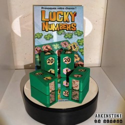 Lucky numbers jeu de société Rangements 3D boites