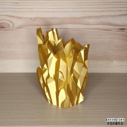 Tour à dés - Eclat de glace - Or