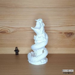 Tour à dés - Le Basilic - Blanc