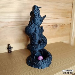 Tour à dés - Le Basilic - Noir