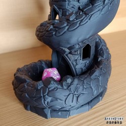 Tour à dés - Le Basilic - Noir