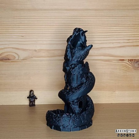 Tour à dés - Le Basilic - Noir