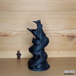 Tour à dés - Le Basilic - Noir