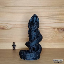 Tour à dés - Le Basilic - Noir