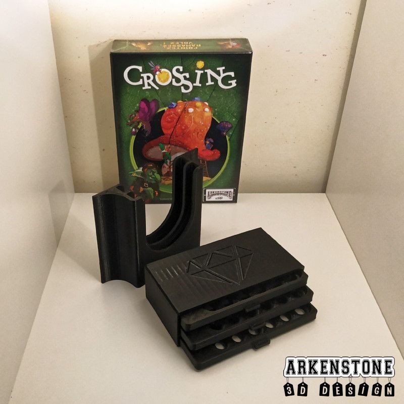 Rangement boite Crossing jeu de société Arkenstone Rangement boite Crossing jeu de société Arkenstone